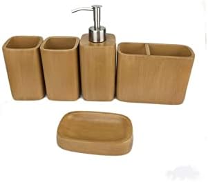 OXOAMP Soap Dispenser 5 Piece Bathroom Set