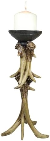 Ebros Gift Antlers Candle Holder