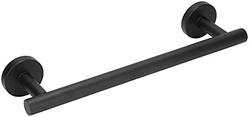 Black Stainless Steel Towel Rail for Bathroom Storage