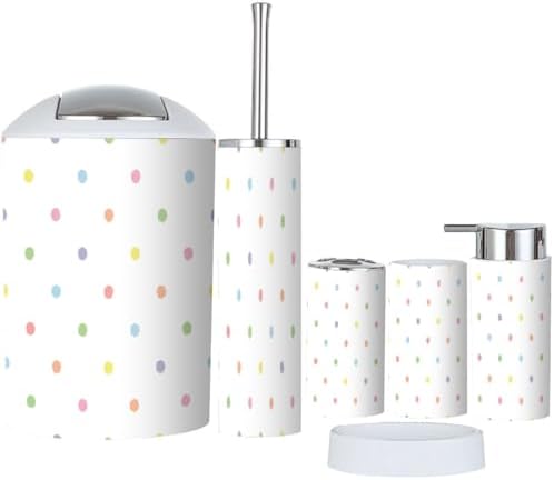 rainbow bath set