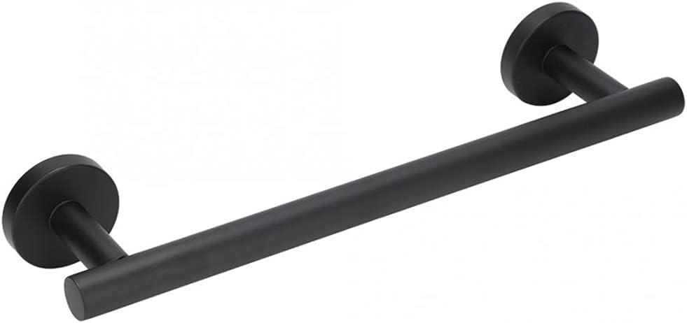 Black Stainless Steel Towel Rail for Bathroom Storage