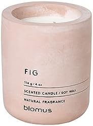Blomus Fraga Scented Candle Rose Dust Soy WaxConcrete