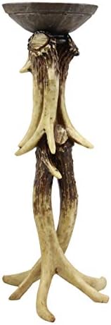Ebros Gift Antlers Candle Holder