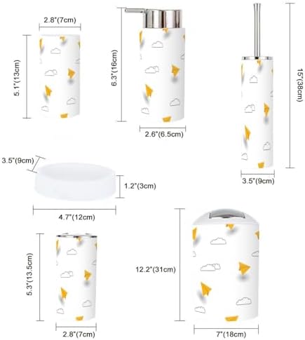 Stylish Bathroom Accessories Set