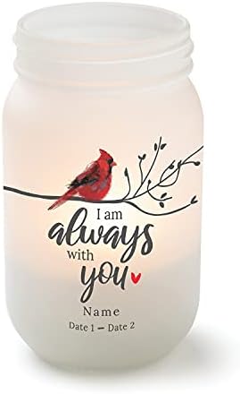 Personalized Planet Votive Candle Holder with Custom Name and Dates