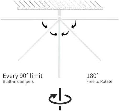 ZZhanle Rotating Towel Rack