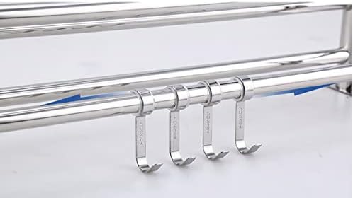 Premium Stainless Steel Towel Rack with Modern Design for Bathroom Kitchen Use