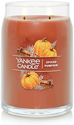 Spiced Pumpkin Scented Jar Candle