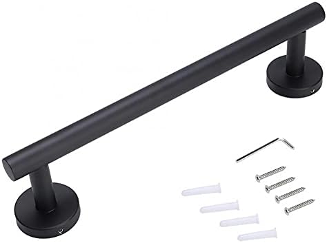 Black Stainless Steel Towel Rail for Bathroom Storage