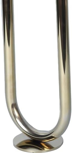 Elegant Gold U-Shape Candle Holder
