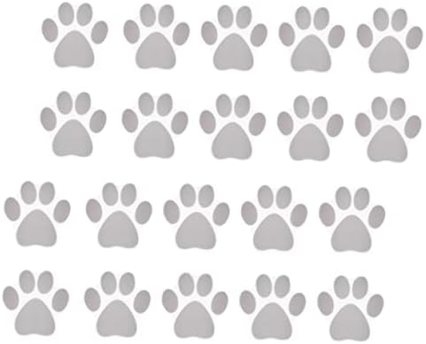 RORPOIR_CARTOON DOG PAW PRINT TUBSHOWERSlip Resistant Sticker Set psychedelic