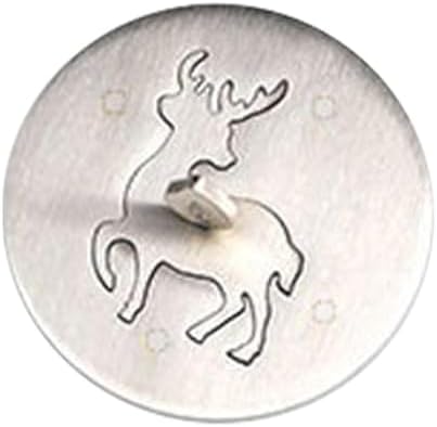 Secure Candle Cover with Stainless Steel Lid for Home Office Use