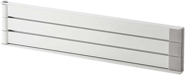 White Metal Towel Rack Wall Mounted Hanger Holder Bar