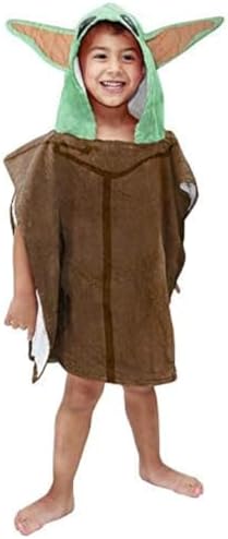 Jay Franco Star Wars The Child Bath Poncho - 28x56 Inches Cotton Towel