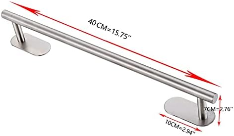 Sturdy Stainless Steel Towel Rail 40cm