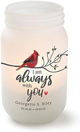 Personalized Planet Votive Candle Holder with Custom Name and Dates