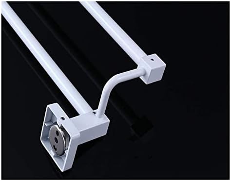 ALDEPO Double Towel Rail with Shelf - 50Cm Stainless Steel Bathroom Towel Rack