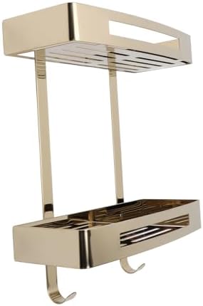 Sturdy 2-Tier Flush Organizer for Washrooms
