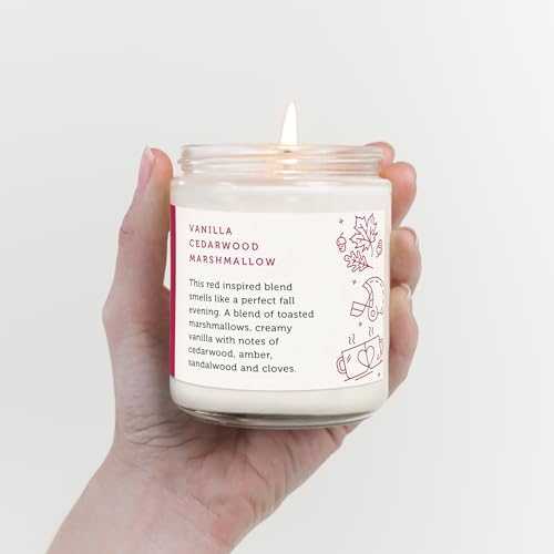 CE Craft Taylor-Inspired Red Candle