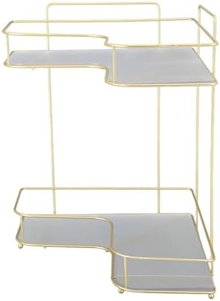 Corner Bathroom Organiser with Adjustable Shelves