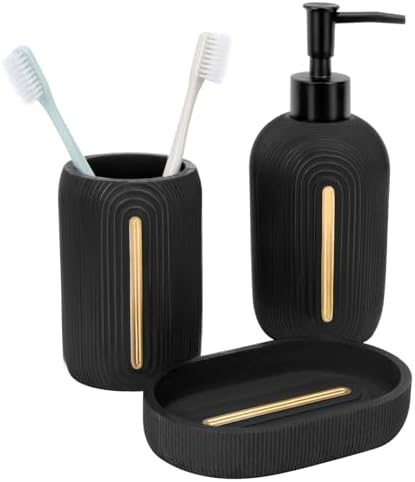 Elegant 3-Piece Bathroom Set