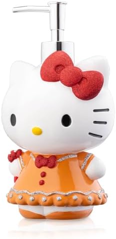 Jay Franco Hello Kitty Christmas Bathroom Set - 2 Piece - Lotion Soap Dish
