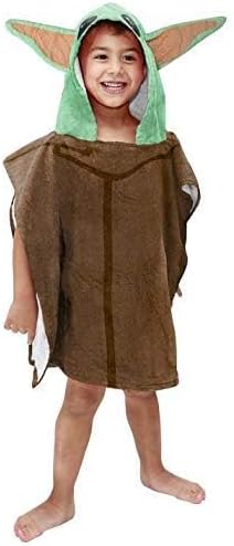 Jay Franco Star Wars The Child Bath Poncho - 28x56 Inches Cotton Towel