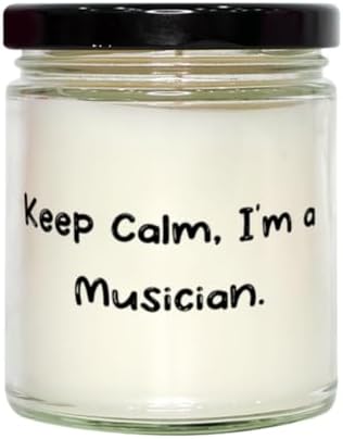 Delightful Musician Candle with Aromatherapy for Home Decor
