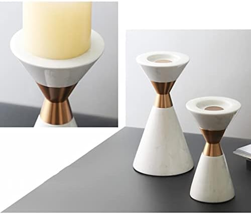 Elegant Marble Candlestick Holder