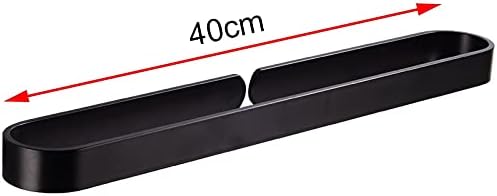 Sturdy Black Towel Rail for Bathroom