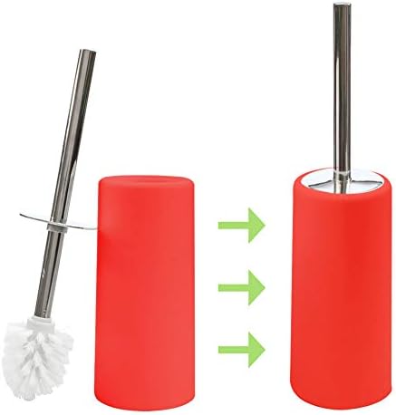 6pc Bathroom Accessories Set Red