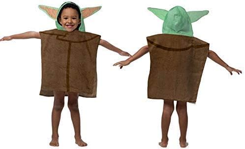 Jay Franco Star Wars The Child Bath Poncho - 28x56 Inches Cotton Towel