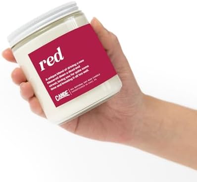 CE Craft Taylor-Inspired Red Candle