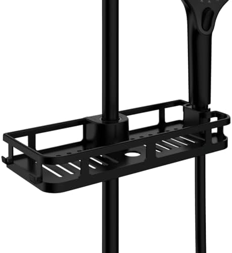 WENKO Libert Black Shower Caddy