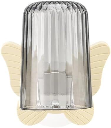 Wall Mounted Toothbrush Holder Set White Plastic