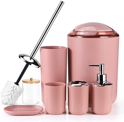Plastic Bathroom Accessory Set