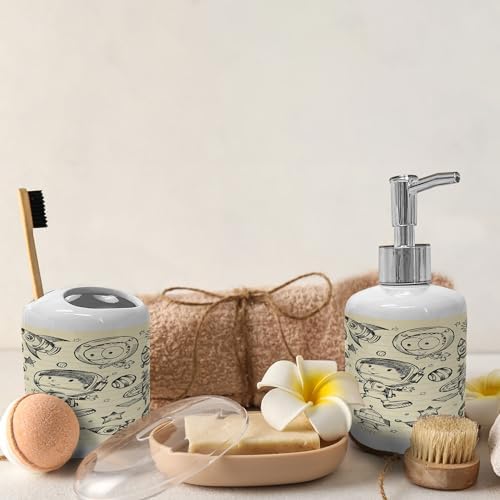 Space bath toothbrush set