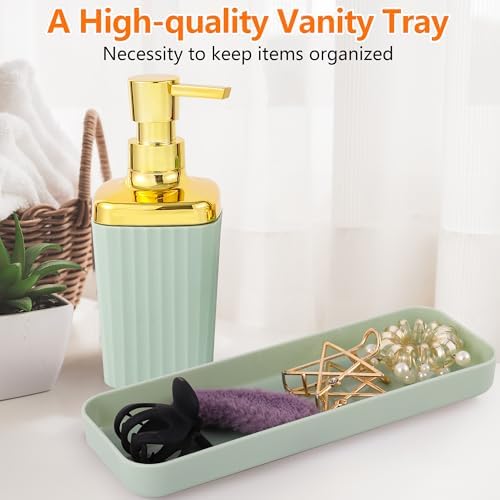 Luxury Green Bathroom Accessories Set