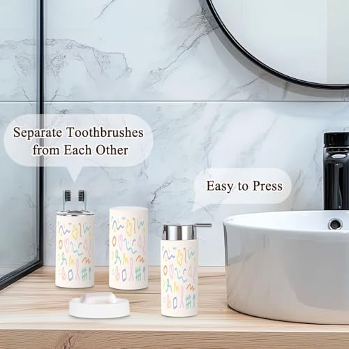 GISGBJWBathroom Accessories Set 6 Packing Idea New Bamboofuncs Small Space Organizers