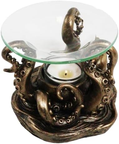 Ebros Nautical Kraken Octopus Candle Holder