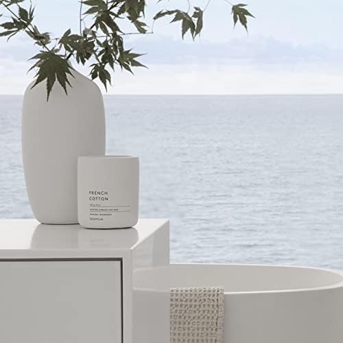 Blomus Fig Scented Jar Candle in Concrete