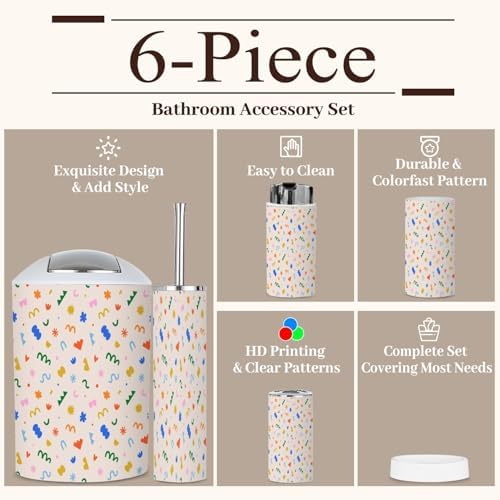 Ergonomic Modern Bathroom Set for Compact Spaces