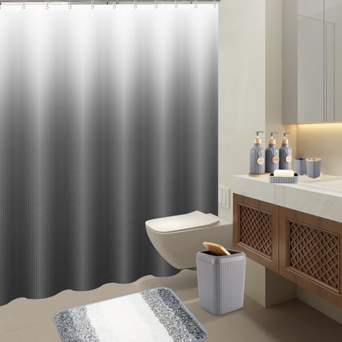 32-Piece Grey Bathroom Accessories Set