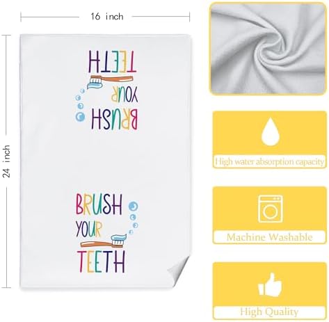 CIOJUNE Kids Bath Towels 16x24 Set of 2