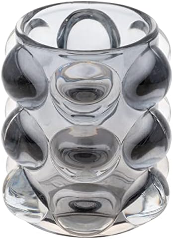 Karma Lucia Hobnail Votive Candle Holder Gray