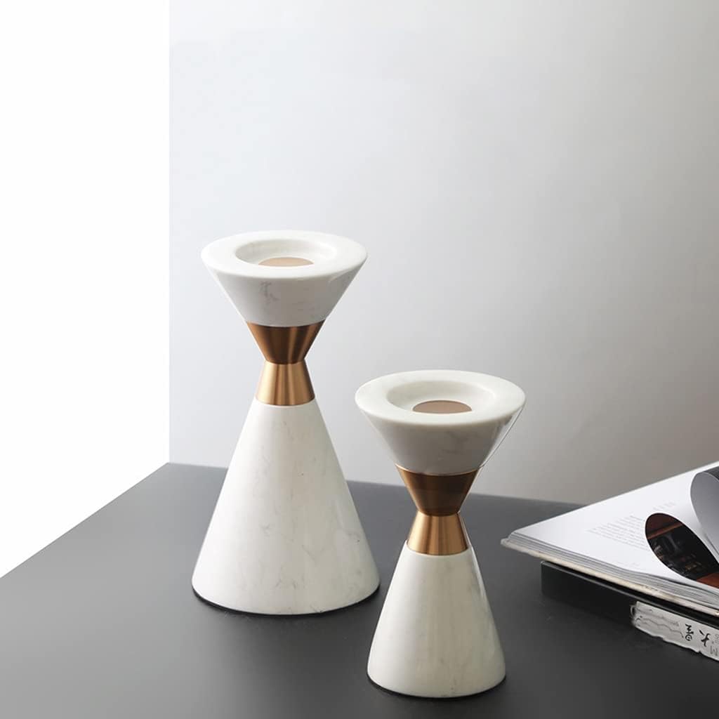 Elegant Marble Candlestick Holder