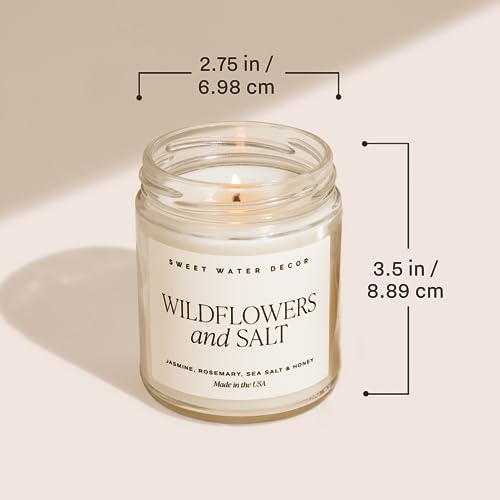 Sweet Water Decor Leaves Candle 9oz Jar Fall Scented