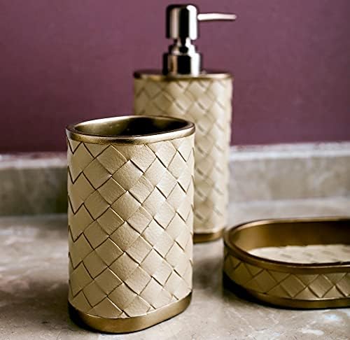 Luxury Resin Bathroom Set with 4 Pieces - Industrial to Modern Design