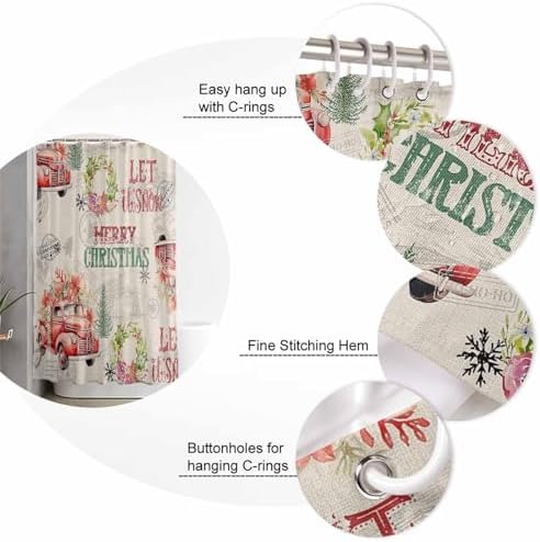 Bathroom Essentials Set with Retro Highlights