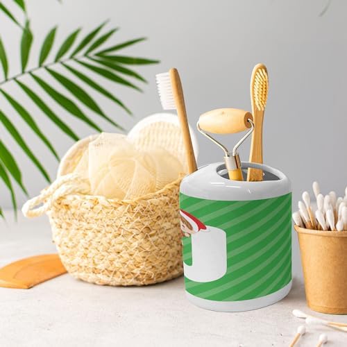 JHappy Ceramic Toothbrush Soap Dispenser Set